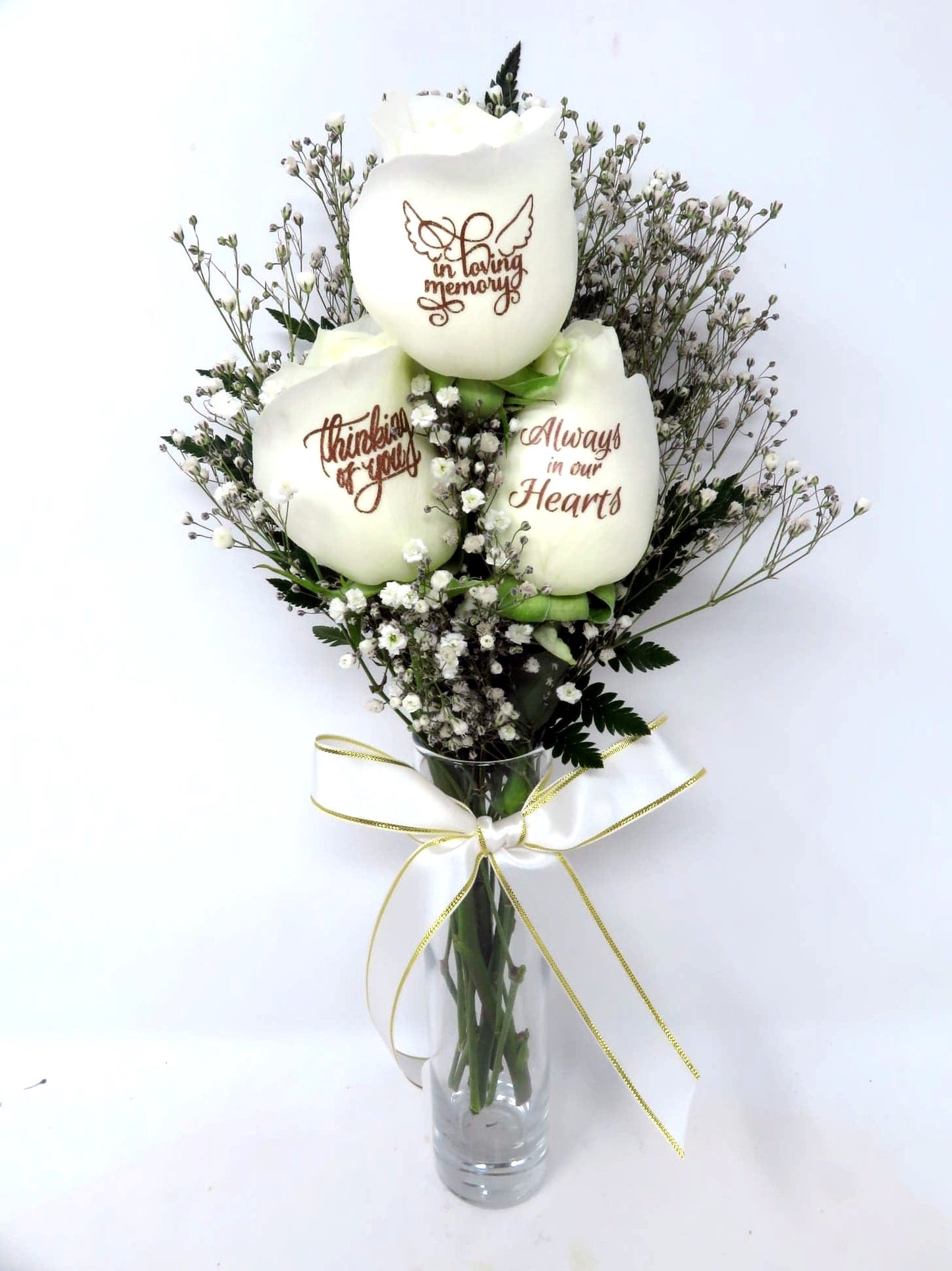 3 Rose "In Loving Memory" Bouquet