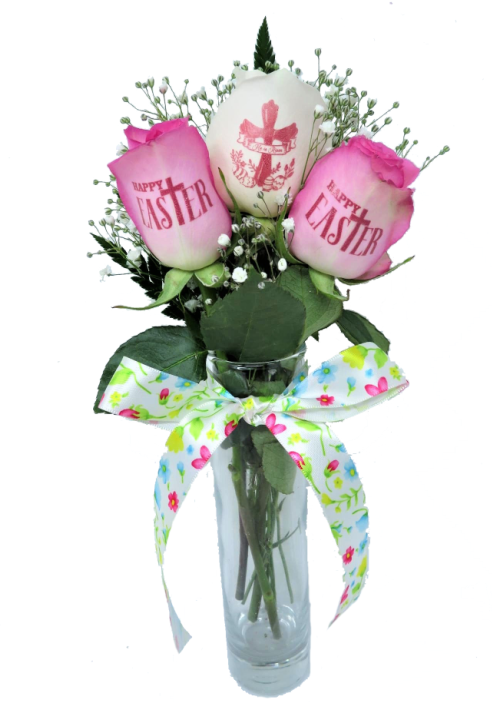 3 Easter Roses